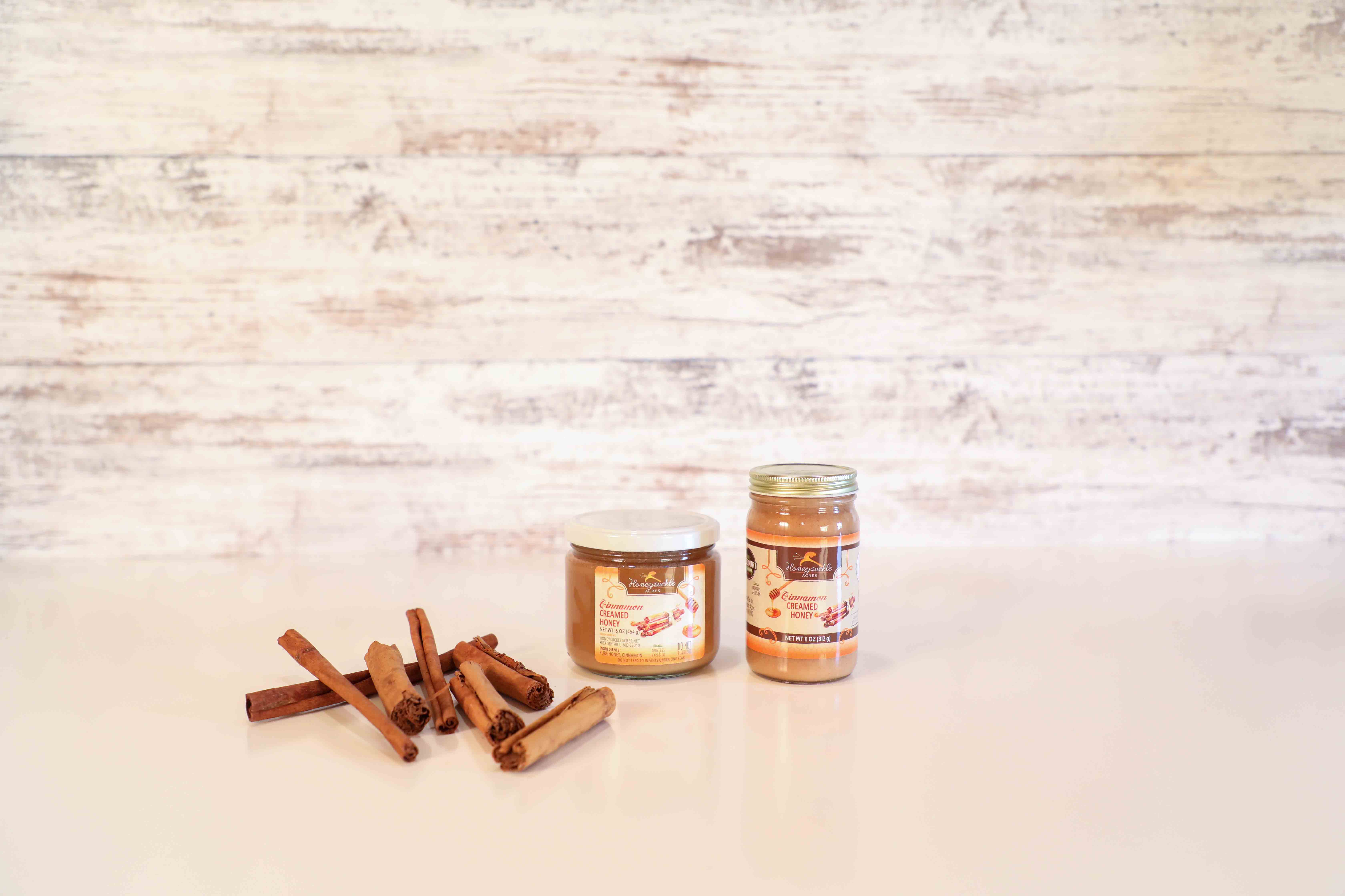 Cinnamon CREAMED Honey Honeysuckle Acres